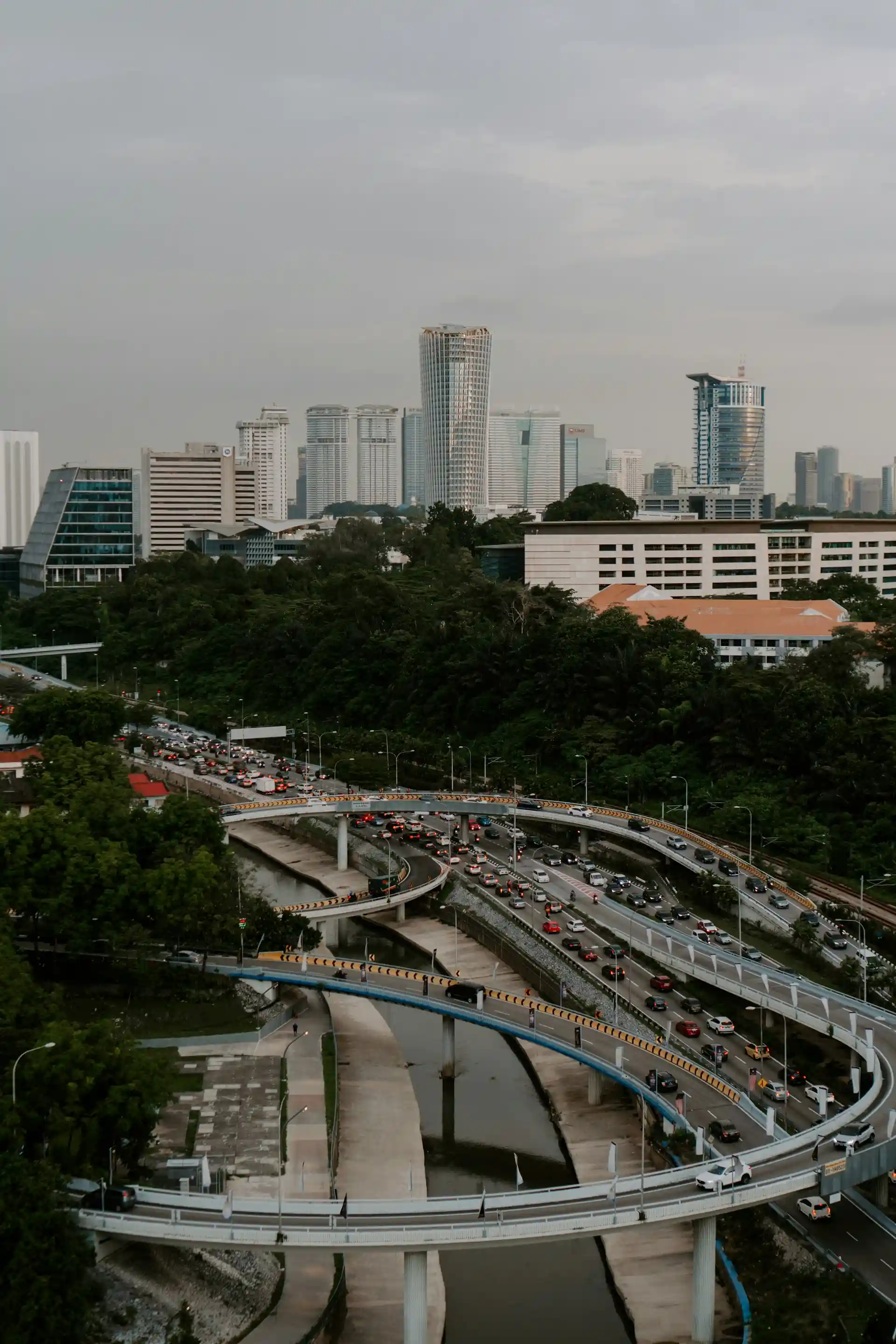 Malaysia highway intersection